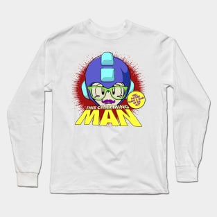 This Chaming Mega-Man Long Sleeve T-Shirt
